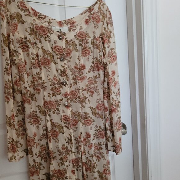 Maxi floral whimsigoth dress - Picture 5 of 10